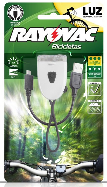 LANT RAYOVAC BICICL DIANATEIRA ECARREG