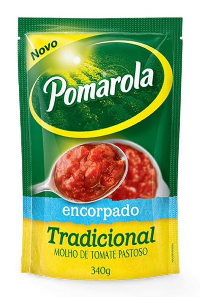 POMAROLA 340G TRADIC ENCORPADO SACHE