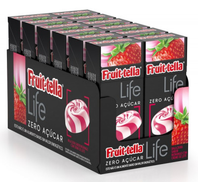 FRUIT C/12 UN LIFE MORANGO ZERO ACUCAR