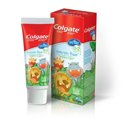 CD COLGATE KIDS SEM FLUOR 50G 