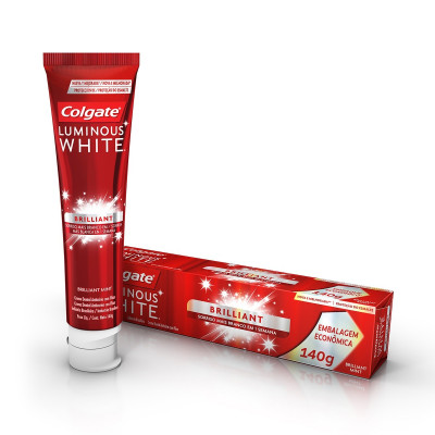 CD COLGATE LUMI WHITE BRILLANT 140G C/12