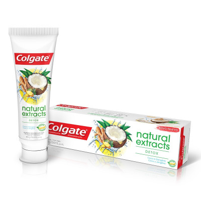 CD COLGATE NATURALIS DETOX COCO 90G C/12