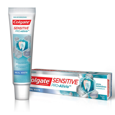 CD COLGATE SENS PRO ALIV WHITE 50G C/12