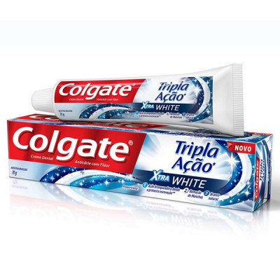 CD COLGATE T.ACAO XTRA WHITE 70G C/12