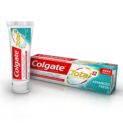 CD COLGATE TOTAL12 ADV FR GEL 90G C/12