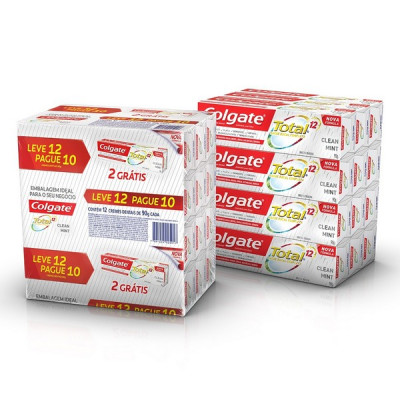 CD COLGATE TOT12 CL MIN90G L12P10