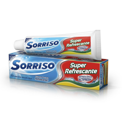CD SORRISO SUPER REFRESC 50G C/12