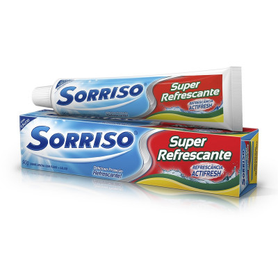 CD SORRISO SUPER REFRESC 90G C/12