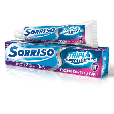 CD SORRISO TRIPLA LIMP COMP 70G C/12
