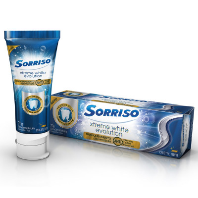 CD SORRISO XTREME WHITE EVOLUT70G C/12