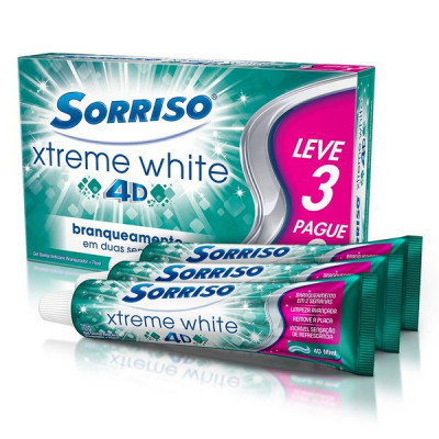 CD SORRISO XTREME WHITE 4D L3P2