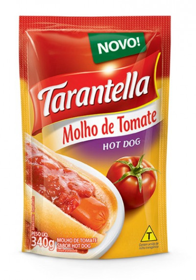 TARANTELLA 340G MOLHO HOT DOG SACHE