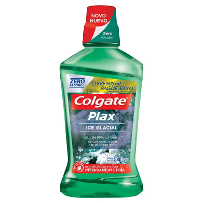 ENX BUC COLGATE PLAX ICE GLAC L500P350ML