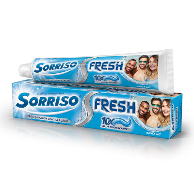 GD SORRISO FRESH MENTA HIT 90G C/12
