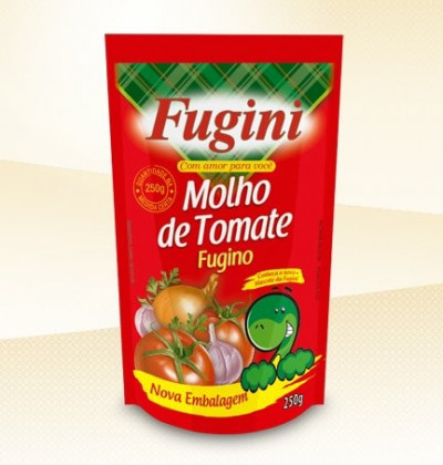 MOLHO TOMATE FUGINI 250G TRAD SACHE