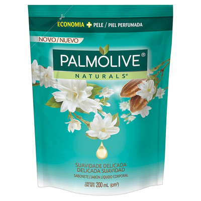 SAB LIQ PALM 200ML DELIC JASMIN REFIL*