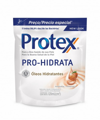 SAB LIQ PROTEX 120ML PRO HIDRAT AMENDOA*