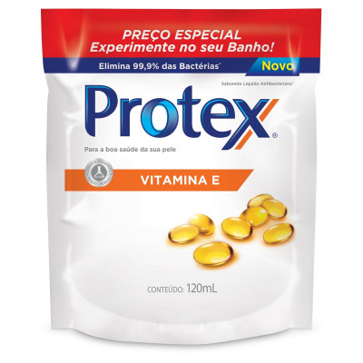 SAB LIQ PROTEX 120ML VITAMINA E REFIL*