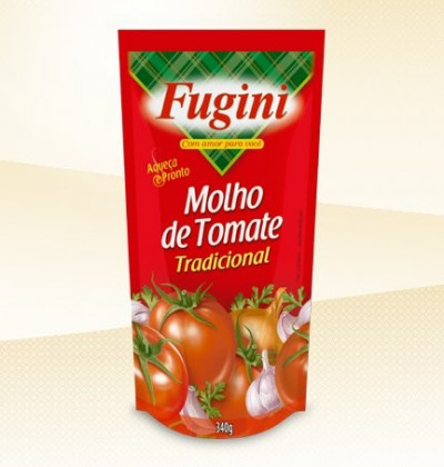 MOLHO TOMATE FUGINI 340G TRAD SACHE