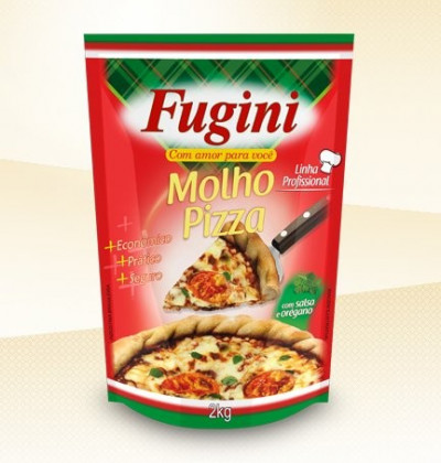 MOLHO TOMATE FUGINI 2KG PIZZA SACHE