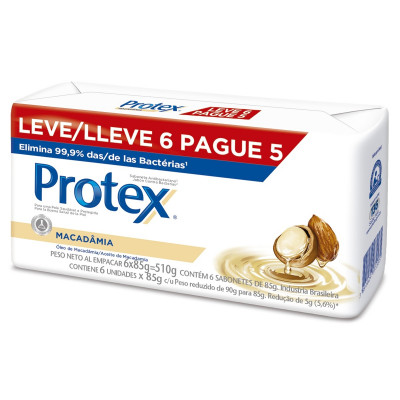 SAB PROTEX 85G MACADAMIA L6P5*