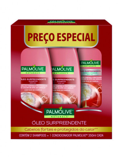SH2+COND1 PALM 350ML OLEO SURPREENDENTE*
