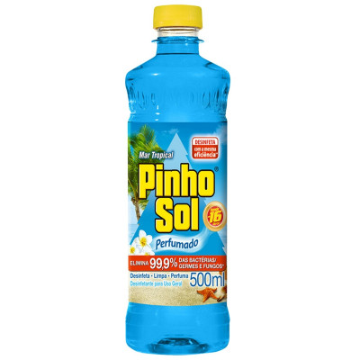 DESINF PINHO SOL 500ML MAR TROPICAL