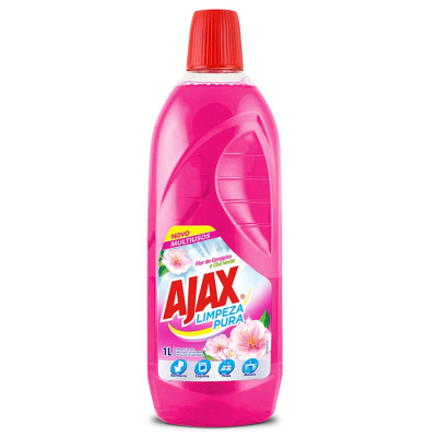 LIMP AJAX 1L LIMP PURA  FLOR CEREJ CHA