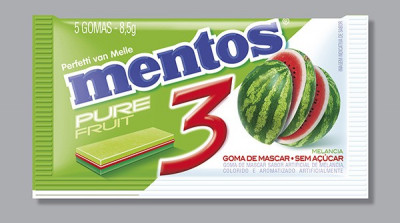 MENTOS P FRESH 3L C/15 MELANCIA127,5G