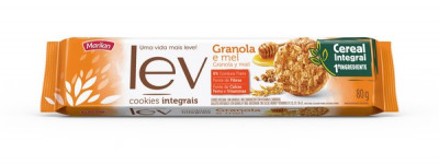 COOKIE 80G LEV INTEGRAL GRANOLA/MEL