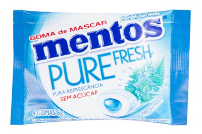 MENTOS P FRESH C/15 MINT 90 G