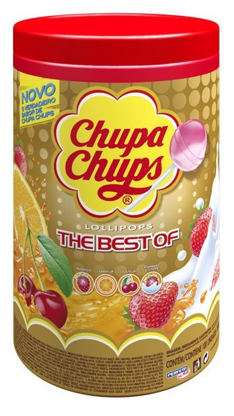 PIR CHUPA CHUPS C/100 UN PT MIX FRUTAS