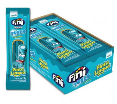 REGALIZ FINI 17G TUBES PINTA LING C/12