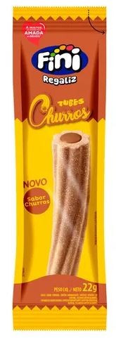 REGALIZ FINI 22G TUBES CHURROS C/12
