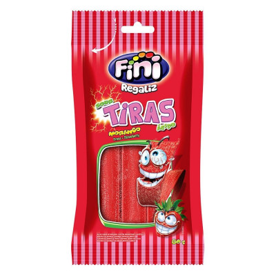 REGALIZ FINI 80G TUBES MORANGO CITRICO