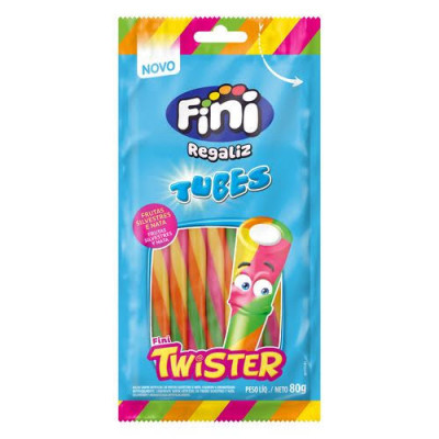 REGALIZ FINI 80G TUBES TWISTER