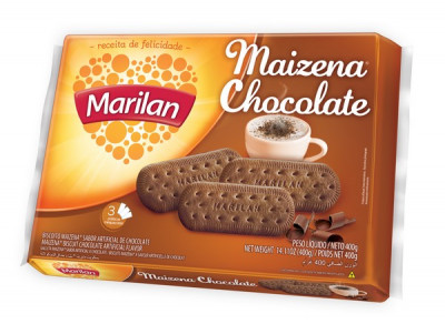 BISC MAIZENA CHOCOLATE 400G MARILAN