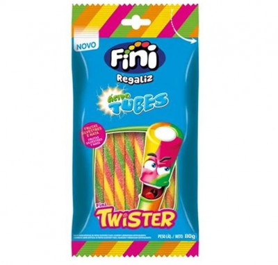 REGALIZ FINI 80G TUBES TWISTER CITR
