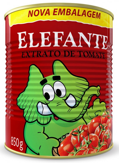 ELEFANTE 850G EXTR TOMATE LT