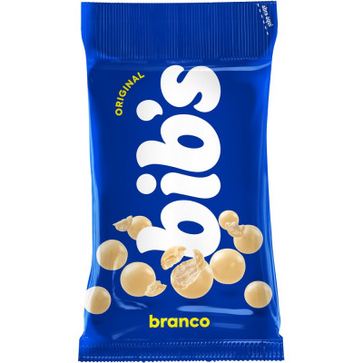 BIBS 40G CHOCO BRANCO C/18 UN