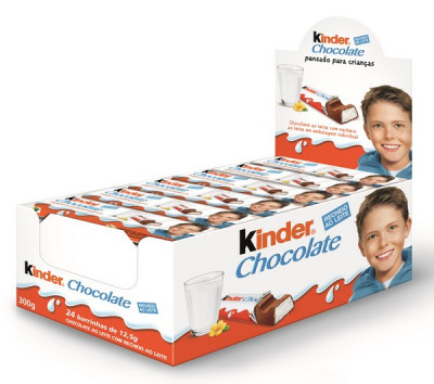 KINDER CHOCOLATE T1 C/24 UNIDAD