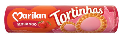 TORTINHA 160G MORANGO MARILAN