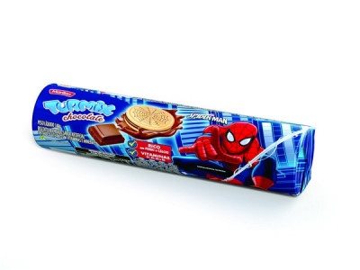 RECH TURMIX 140G CHOC SPIDERMAN