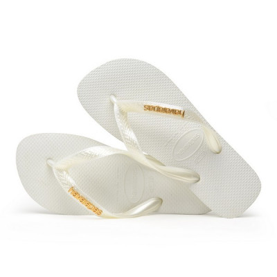 HAV TOP LOGO METALLIC 0001 BRANCO 39/40