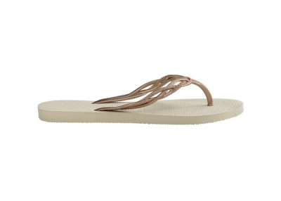 HAV FLASH SWEET 0121 BEGE PALHA 33/34